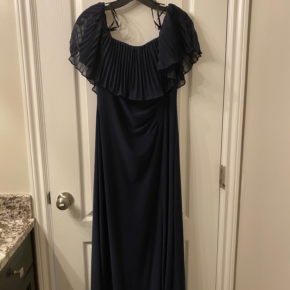 Brand New evening off shoulder maxi dress